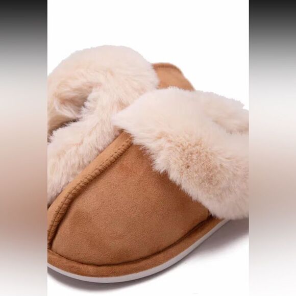 Sepia memory, foam slippers, anti-slip, fluffy, soft and warm size 10 - Picture 9 of 9